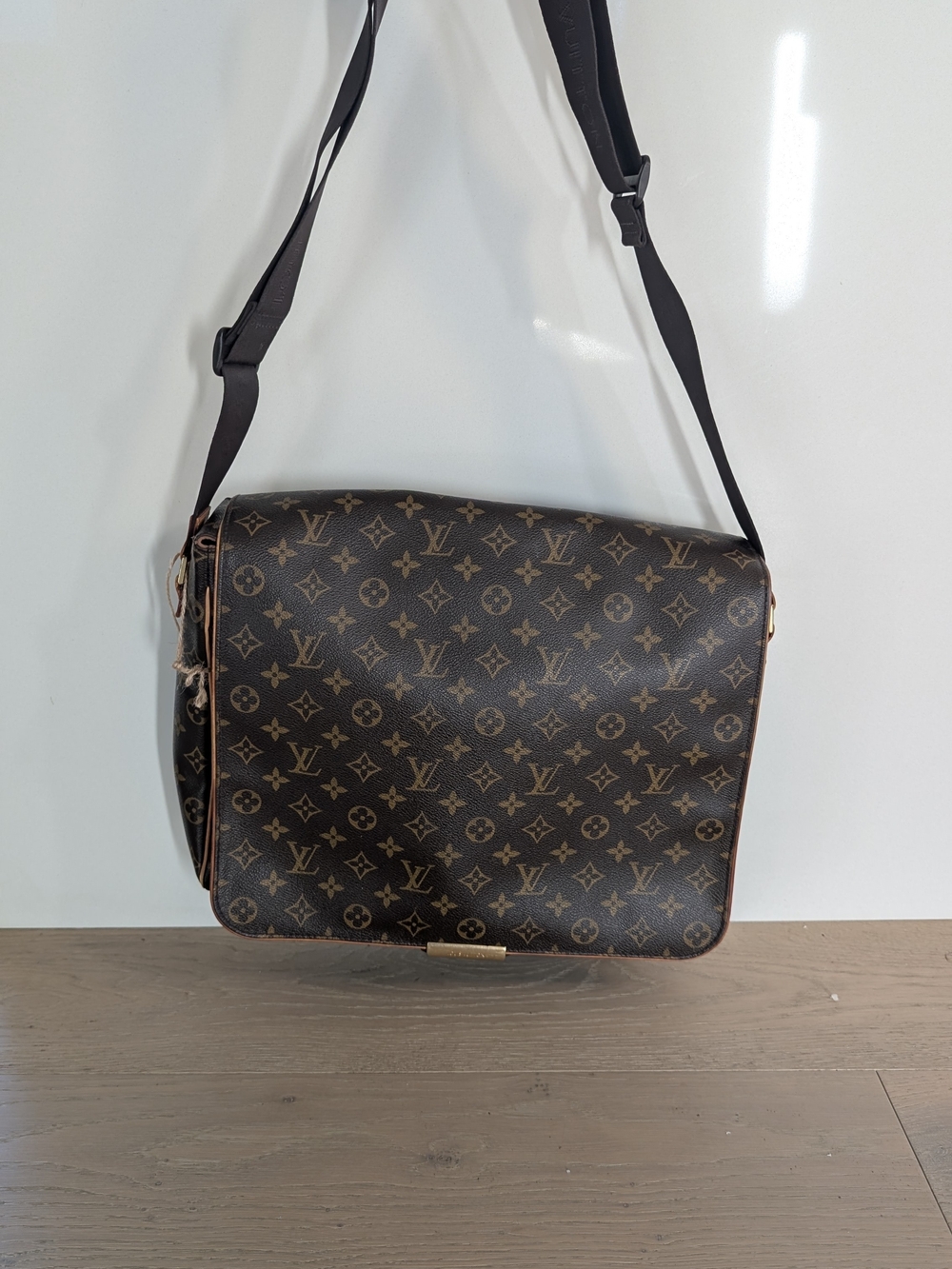 Louis Vuitton 2004 Monogram Abbesses Messenger Bag